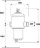 IMI-Hydronic-Engineering-IMI-PNEUMATEX-Abscheider-Zeparo-G-Force-W-ZG-200-W-DN-200-PN16-Schweissanschluss-30304121500 gallery number 1